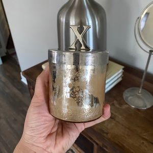 Pottery Barn Mercury Glass Candle/Decor